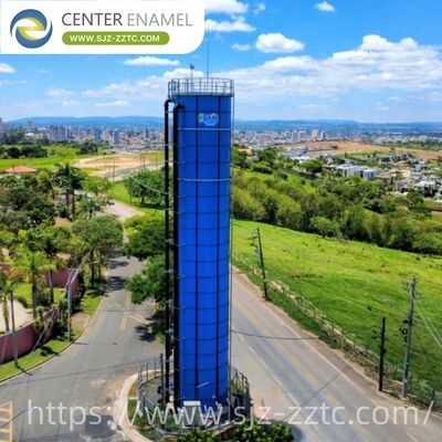 센터 에나멜이 태국 시립 하수 처리 프로젝트의 아에로브 소화 기술을 제공합니다.