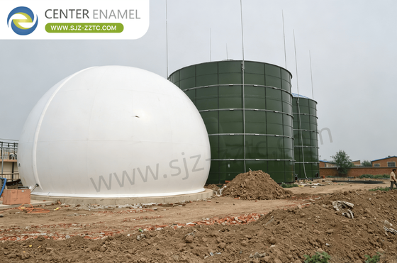 Advanced Biogas Plant Project Design with GFS Tanks for Cassava Waste to Gas in Angola