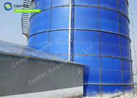 바이오가스 폐수 처리 시설용 유리로 가루된 철강 물 저장 탱크