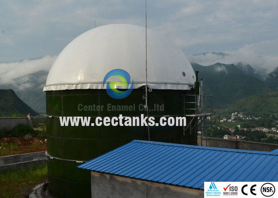 Double Wall Storage Tanks , Glass Lined Steel Fiberglass Storage Tanks