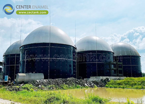 Glass-Fused-to-Steel Tanks with Excellent Corrosion Resistance and Low Maintenance Costs for Biogas Storage