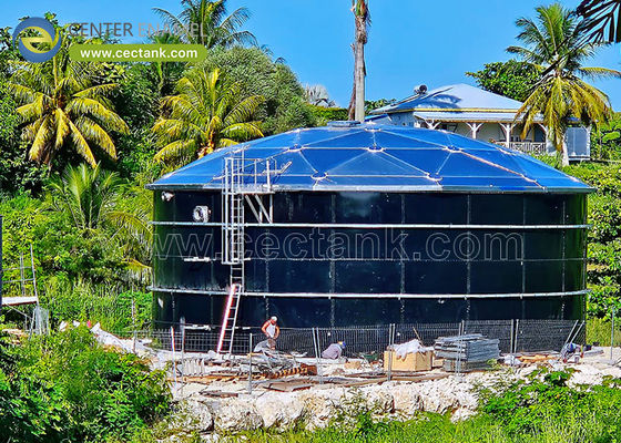 High Corrosion Resistant Sludge Storage Tanks for Wastewater Treatment Projects