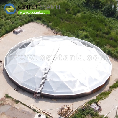 API 650 볼트 스틸 탱크 알루미늄 돔 지붕