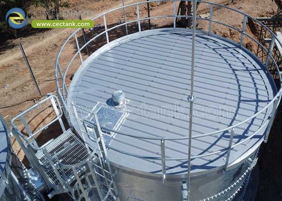 식수 저장 용도에 맞게 설계된 내구성이 뛰어난 아연 도금 강철 저장 탱크