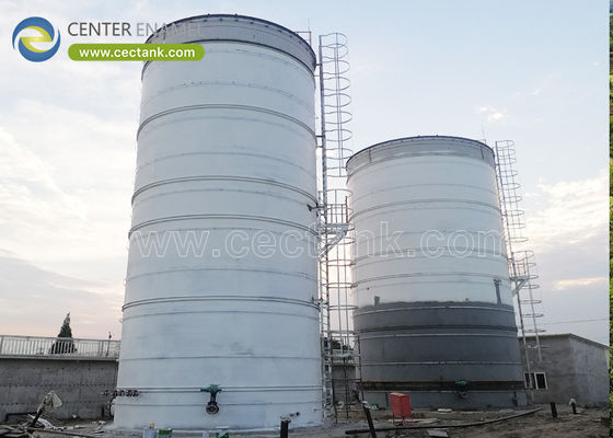 정제된 석유 저장용 내구성 있는 용접식 철강 탱크