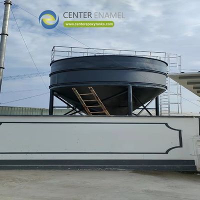 연료 터미널 저장: 통합 용접 철강 탱크 시스템