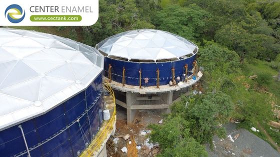 불화성 액체 저장 탱크용 떠있는 지붕: 화재 위험과 배출을 줄입니다.