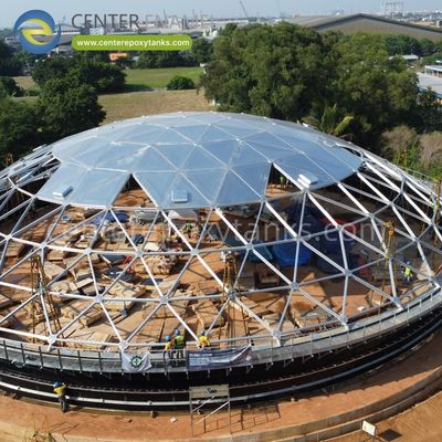 석유 저장 탱크용 알루미늄 돔 지붕: VOC 배출량을 조절하고 증발 손실을 줄입니다.