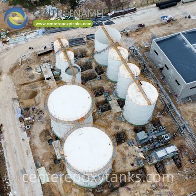 FBE 코팅 탱크 농업 폐수 처리 - 농장 하수 및 유기 폐기물을위한 강한 부식 저항 용기.