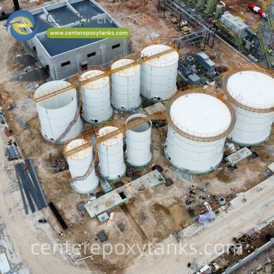 수산 양식 저장 탱크용 FBE 코팅 탱크 - 양식 및 물 순환을 위한 부식 방지 및 안정적인 환경을 제공합니다.