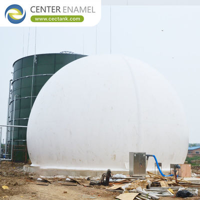 Double Membrane Biogas Holder for a Wastewater Treatment Plant: General Solution for Storing and Buffering Collected Digester Gas Volumes