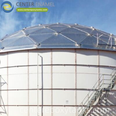 Aluminum Dome for Agricultural Waste Tank: Provides an Odor-Containing, Weatherproof Cover over Manure or Waste Slurry