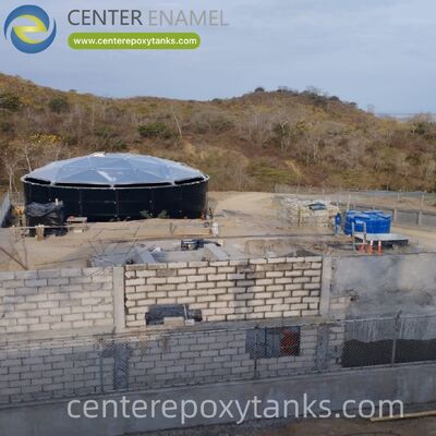 용접 된 탄소 강철 슬로프 오일 탱크용 내부 부동 지붕: 휘발성 냄새를 포함하고 대기 오염을 방지합니다.