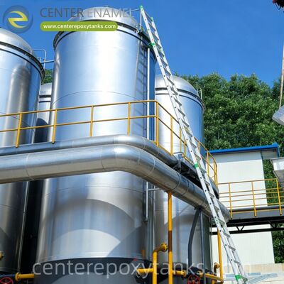 용접 탄소강 제트 연료 저장 탱크용 외부 부동 지붕: 항공 연료의 최고 수준 청결 보장