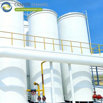 용접 탄소강 제트 A-1 항공 연료 저장 탱크용 외부 부동 지붕: 연료 무결성 보장 및 화재 위험 감소