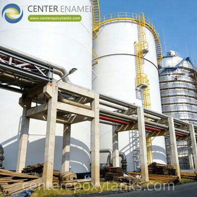 용접된 스테인리스 스틸 JET A1 연료 저장 탱크의 내부 부동 지붕: 제트 연료 환경에서 오염을 방지하고 증기를 억제하는 데 필수적입니다.