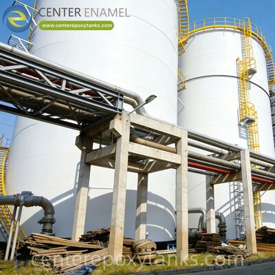 용접된 스테인레스 스틸 연료 저장 탱크의 내부 부동 지붕: 구조적 무결성을 위해 고효율의 증기 제어 구성 요소