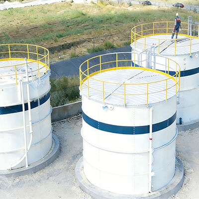 센터 에나멜의 프리미엄 용접 철강 저장 솔루션