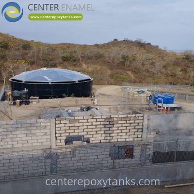 용접된 스테인리스 스틸 식물성 기름 저장 탱크에 대한 떠있는 지붕: 외부 오염 물질으로부터 기름을 보호하면서 손상 및 냄새 방출을 방지합니다.