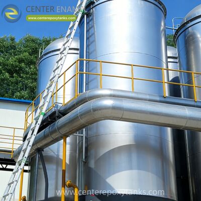 주유소 연료 저장 탱크의 외부 떠있는 지붕