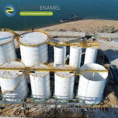 쌀 실로로서 볼트 된 강철 탱크: 환경 습기와 손상으로부터 섬세한 쌀 곡물을 보호합니다.