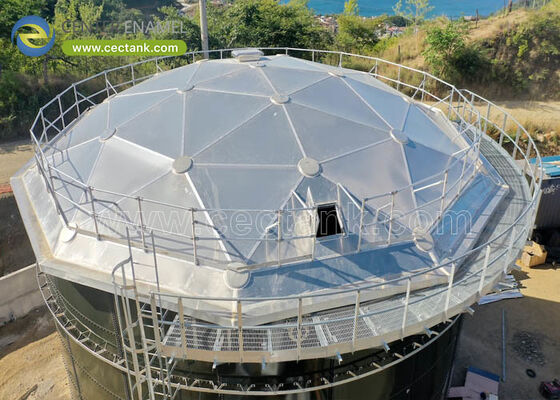 Aluminum Geodesic Dome Roof with High Corrosion Resistance, Quick Field Installation, and Self-supporting Structure
