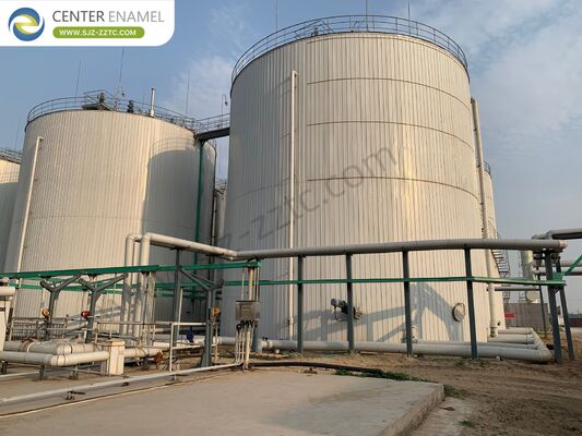 Leading CBG Plant EPC Solutions with GFS Tanks for Slaughterhouse Wastewater Treatment in Myanmar