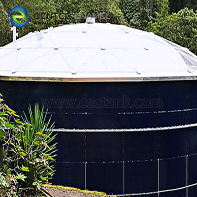 소화 된 강철 탱크용 부식 저항 알루미늄 돔 지붕